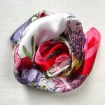 مینی اسکارف اسکارف ساتن