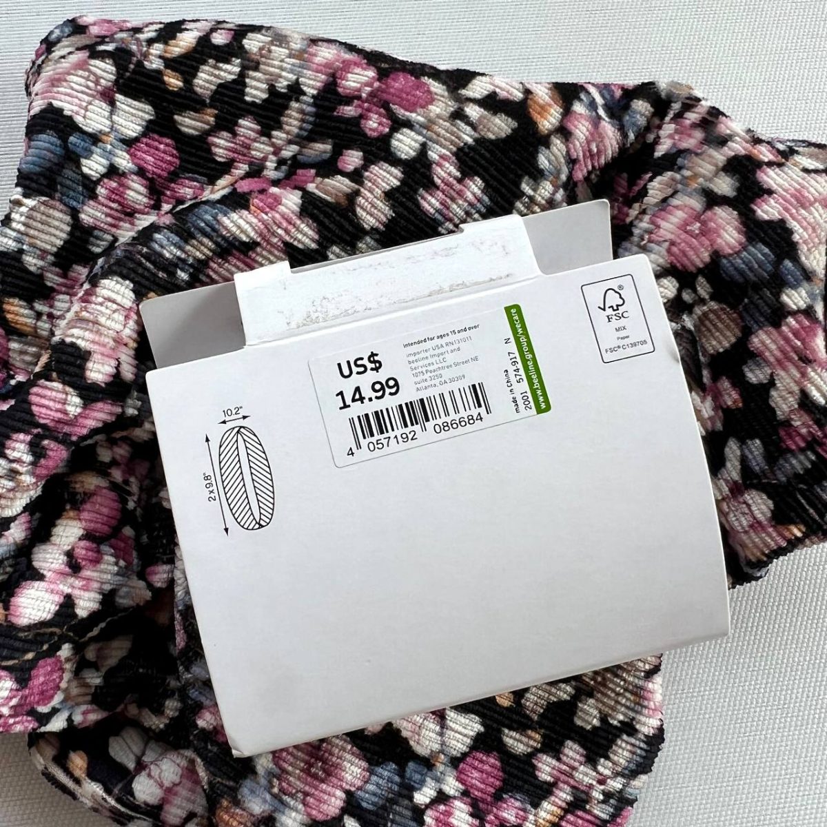 شال گردن پارچه ای