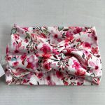 تل پارچه ای گلدار هدبند پارچه ای گلدار