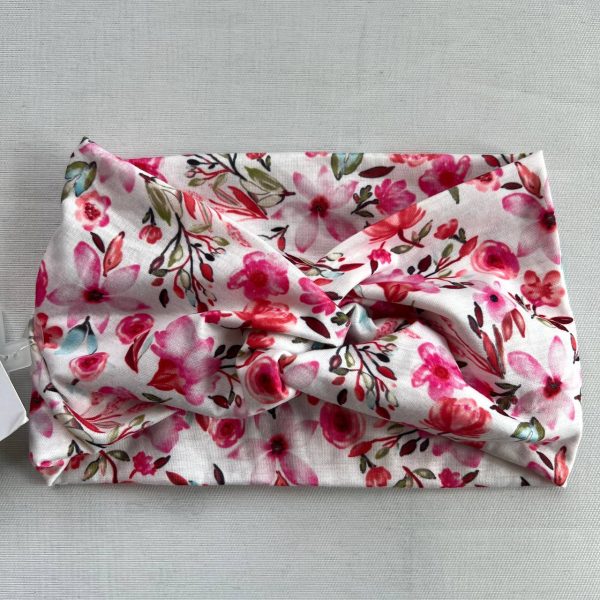 تل پارچه ای گلدار هدبند پارچه ای گلدار